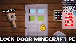 Lock Door Mod for Minecraft تصوير الشاشة 1