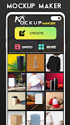 Mockup Maker - Mockup Design screenshot 1