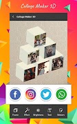 Collage Maker 3D captura de pantalla 6
