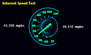 Android Internet Speed Test スクリーンショット 1