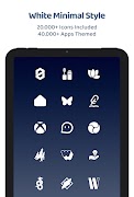 White Moonlight Icon Pack স্ক্রিনশট 5