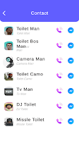 Toilet Woman Fake Call screenshot 3