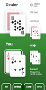 Blackjack Strategy Practice, B screenshot 1