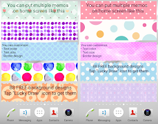 Sticky Memo Notepad *Dots* Ekran Görüntüsü 4