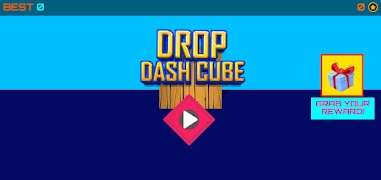 Poster Drop Dash Cube