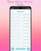 Study Time Tracker ảnh chụp màn hình 1