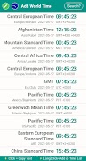 World Clock (World Time) syot layar 6
