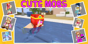 برنامه‌نما Сute mobs mod عکس از صفحه