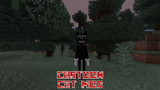 پوستر Cartoon Cat Mod Minecraft