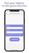 Diamond Problem Calculator تصوير الشاشة 1