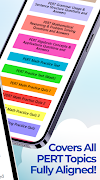 PERT Practice Test ภาพหน้าจอ 1