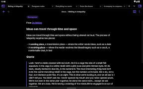 برنامه‌نما Obsidian عکس از صفحه