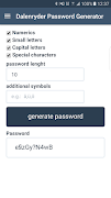 Dalenryder Password Generator Plakat