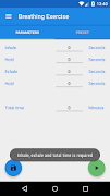 Breathing exercise screenshot 1