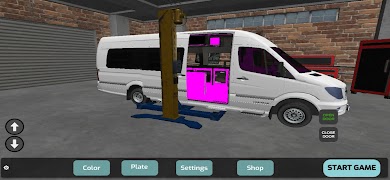 Simulator Minibus syot layar 2