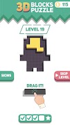 Blocks Puzzle 3D Plakat