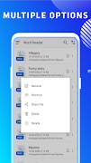Word Office doc ، docx reader تصوير الشاشة 5