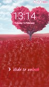 6 Schermata AppLock Theme Love Tree