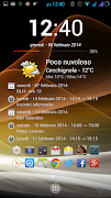 Poster Clock Calendar Widget +