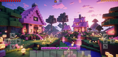 Crasftman Pink Miniworld screenshot 2