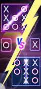 Tic Tac Toe Glow Online Game 截图 2