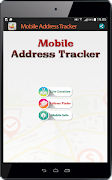 برنامه‌نما Live Mobile address tracker عکس از صفحه