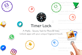 5 Schermata Timer Lock - Photo Lock App