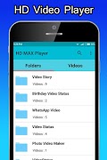 برنامه‌نما HD Video Player عکس از صفحه