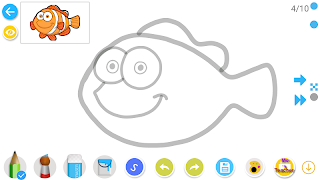 Learn to Draw Cartoon with Tutorial - DrawShow Kid screenshot 1