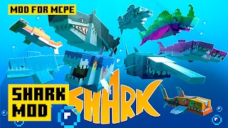 Shark Mod for Minecraft PE capture d'écran 2