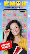 Emoji Background Changer 😍 Emoji Photo Editor App اسکرین شاٹ 3