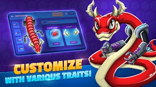 Snake Evolution - Fun io Game capture d'écran 2