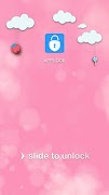 برنامه‌نما AppLock Theme Pink Sky عکس از صفحه