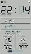 LCD talking night clock imagem de tela 1