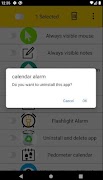 Uninstall and delete app screenshot 1