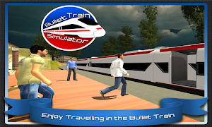 Speed Bullet Train Drive 3D imagem de tela 4