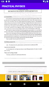 Physics Practical - Class 12 スクリーンショット 3