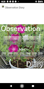 Observation diary poster