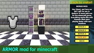 Armor Mod For MCPE syot layar 5