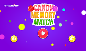 Candy Match Memory Poster