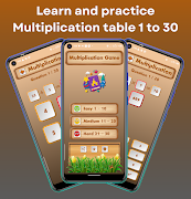 Multiplication game: Math game الملصق