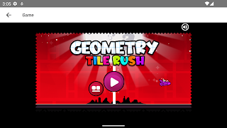 برنامه‌نما Geometry Tile Rush عکس از صفحه