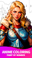Anime Coloring-Color by Number screenshot 6