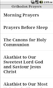 Orthodox Prayers Book โปสเตอร์
