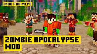 Poster Zombie Survive Apocalypse MCPE
