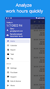 Work Time - Timesheet captura de pantalla 1