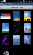 برنامه‌نما Fireworks Touch عکس از صفحه