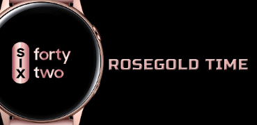 Rose Gold Watch Face โปสเตอร์