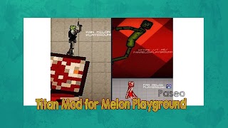 Titan Mod for Melon Playground تصوير الشاشة 5