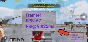 برنامه‌نما FramTer - FPS and Ping Counter عکس از صفحه